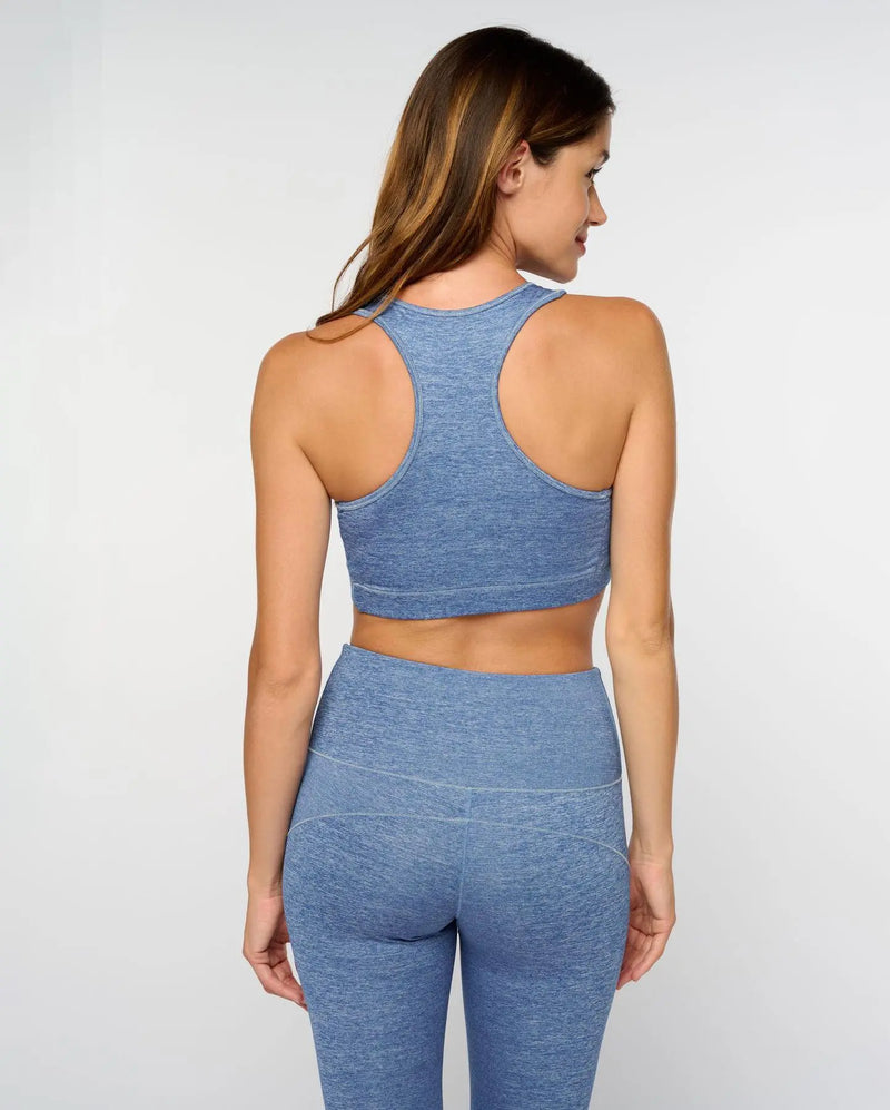 Brassière de yoga BLUE JEAN AJNA YUJ - Maison de pleine conscience