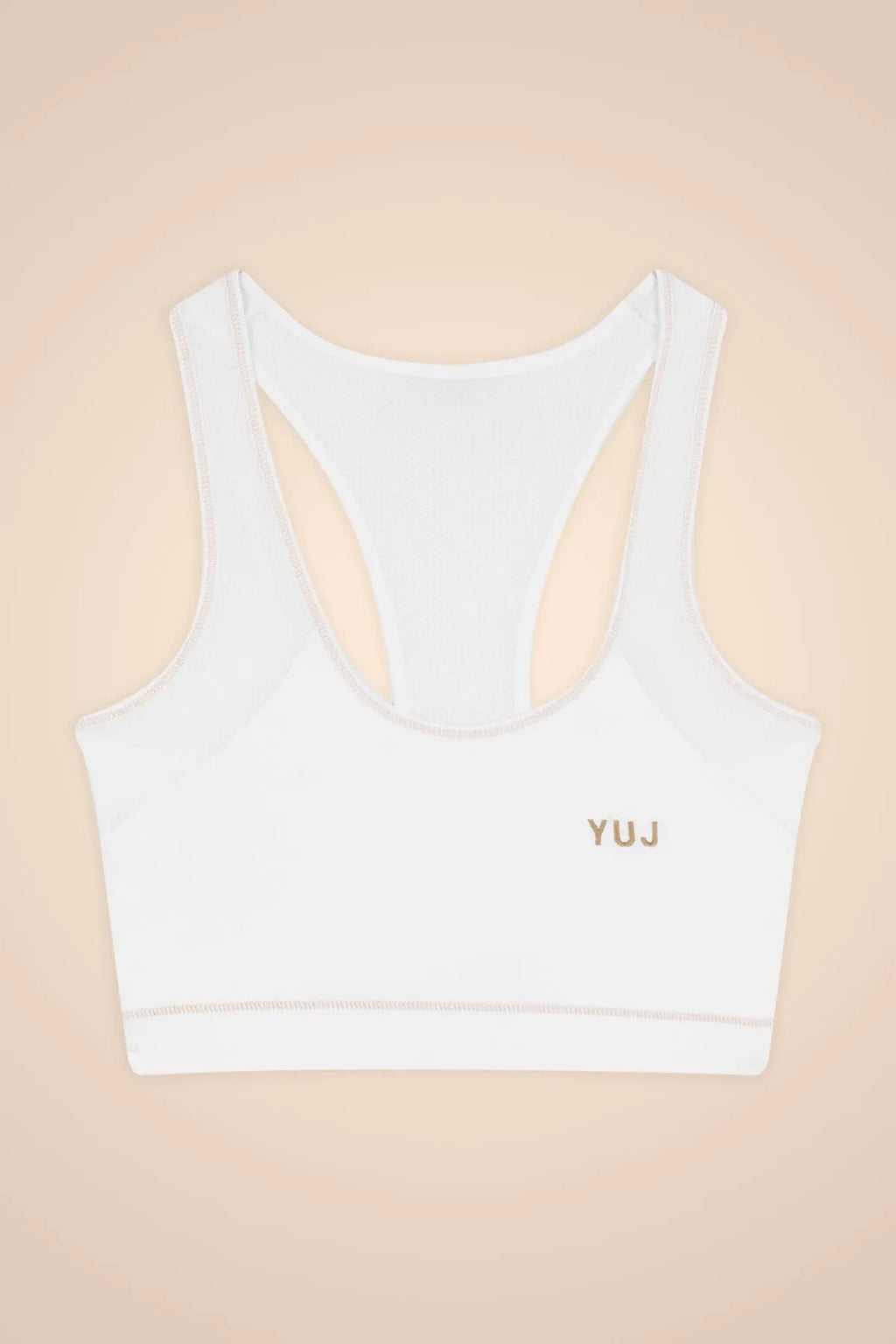 Brassière de yoga Light White YUJ Paris