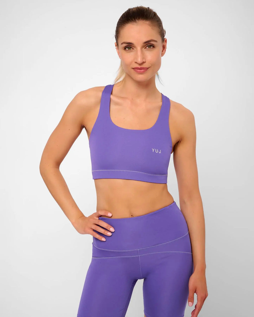 Brassière de yoga purple BANDHA YUJ - Maison de pleine conscience