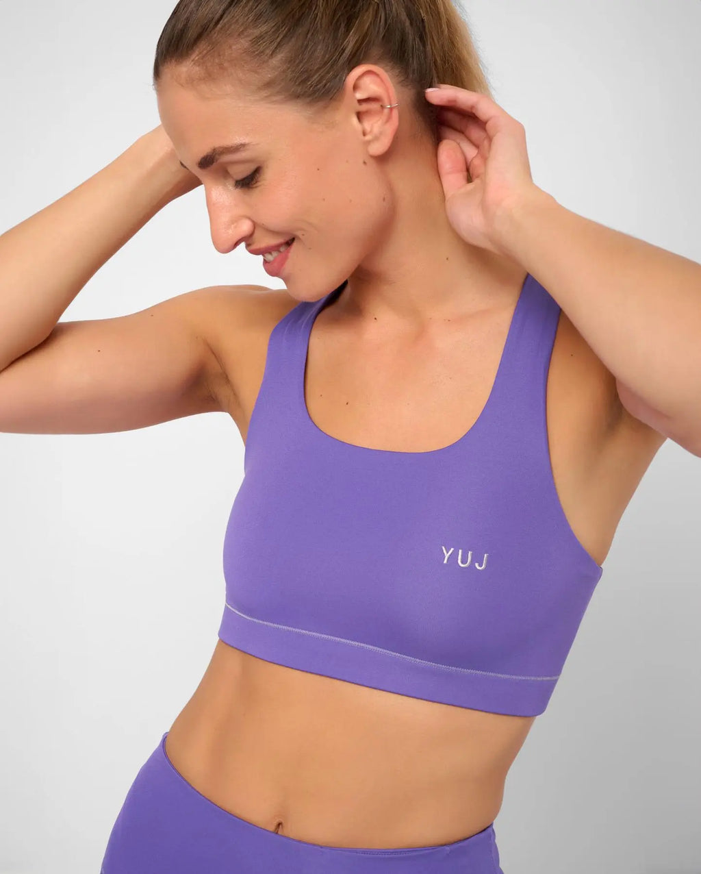 Brassière de yoga purple BANDHA YUJ - Maison de pleine conscience