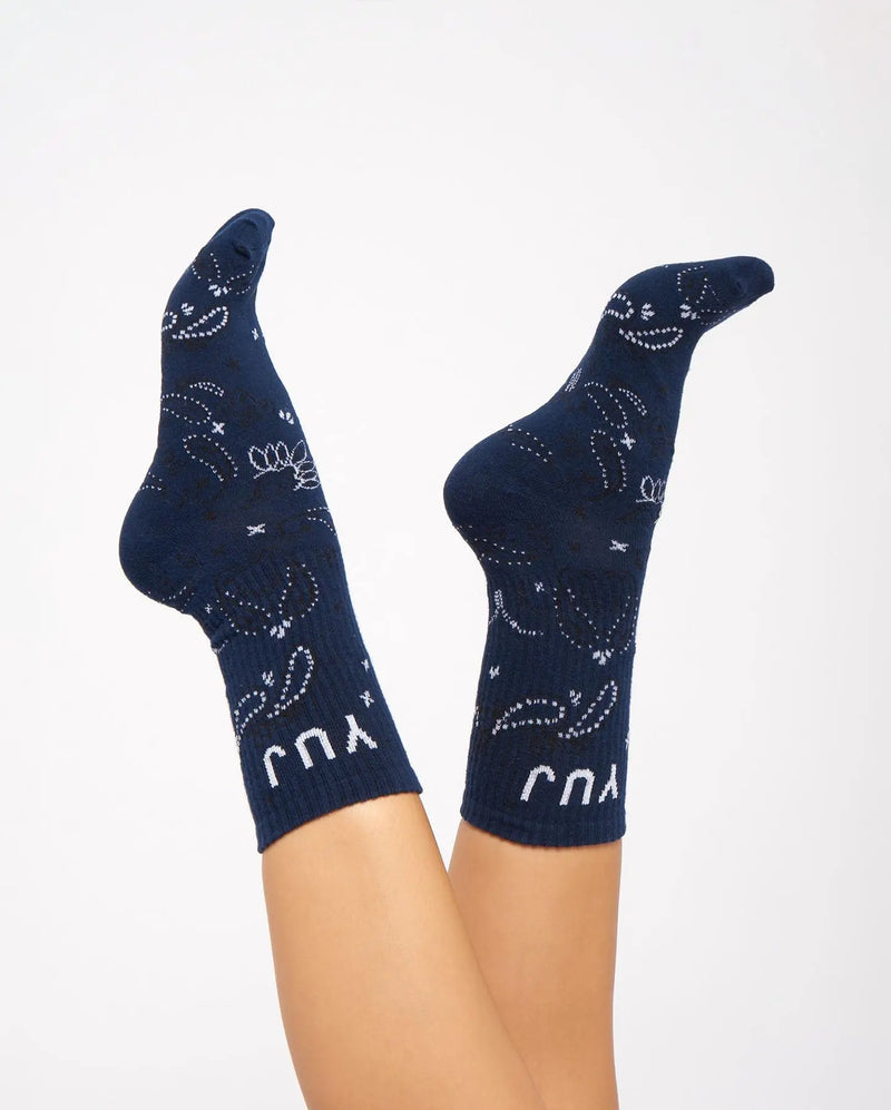 Lot de 2 paires de chaussettes unisexe - BANDANA YUJ - Maison de pleine conscience