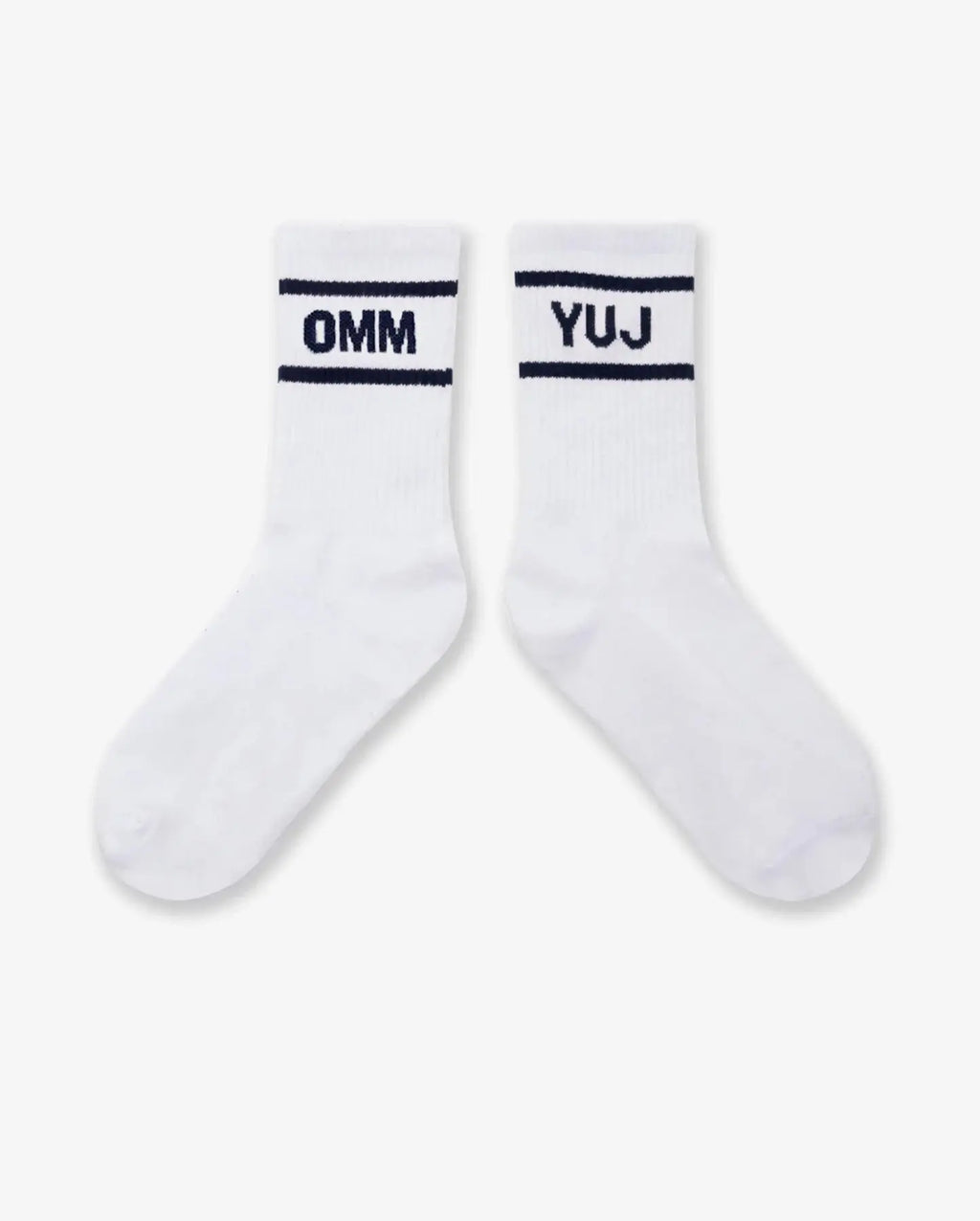 Lot de 2 paires de chaussettes unisexe - YUJ OMM & YUJ FLOW YUJ - Maison de pleine conscience