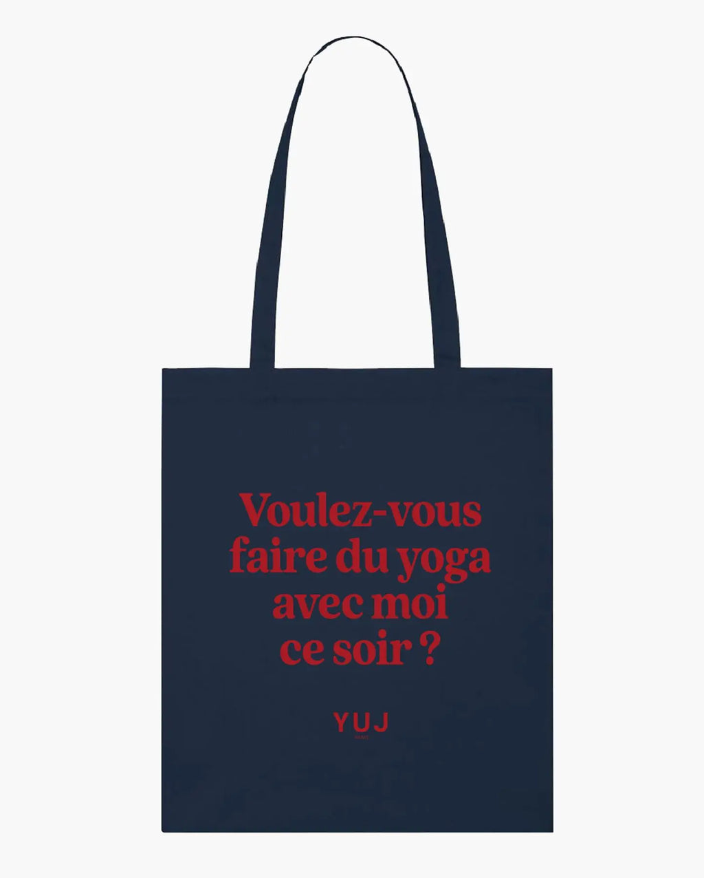 Shopping bag en coton VOULEZ-VOUS ? YUJ - Maison de pleine conscience