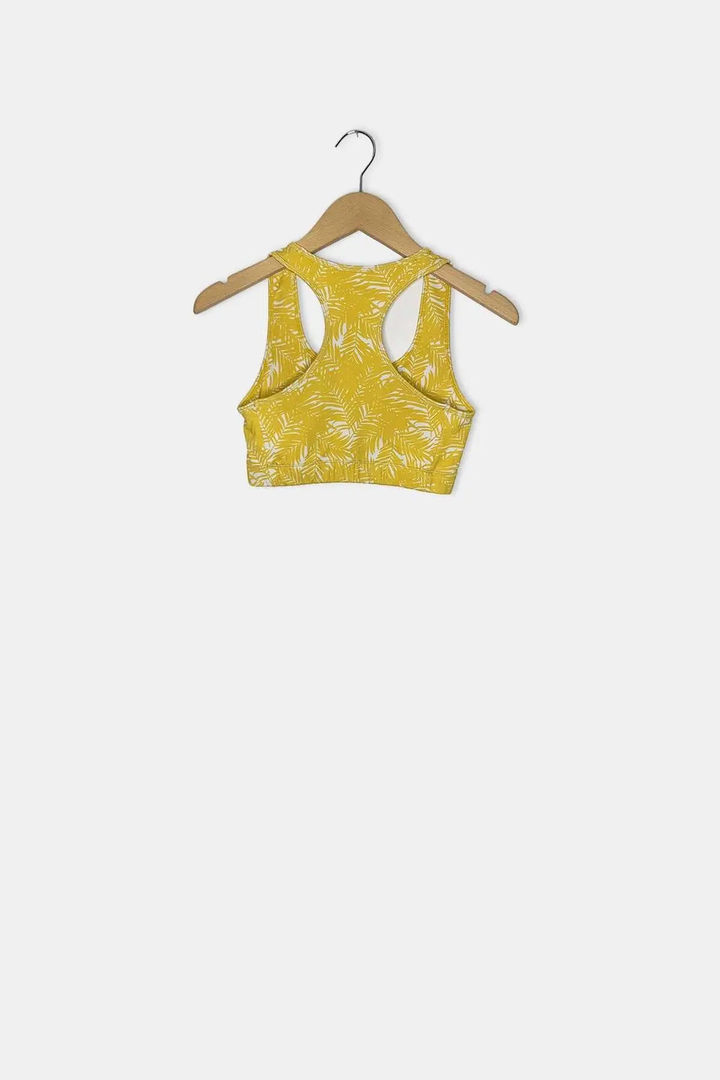 # Brassière PALM JAUNE // Taille XS YUJ Paris