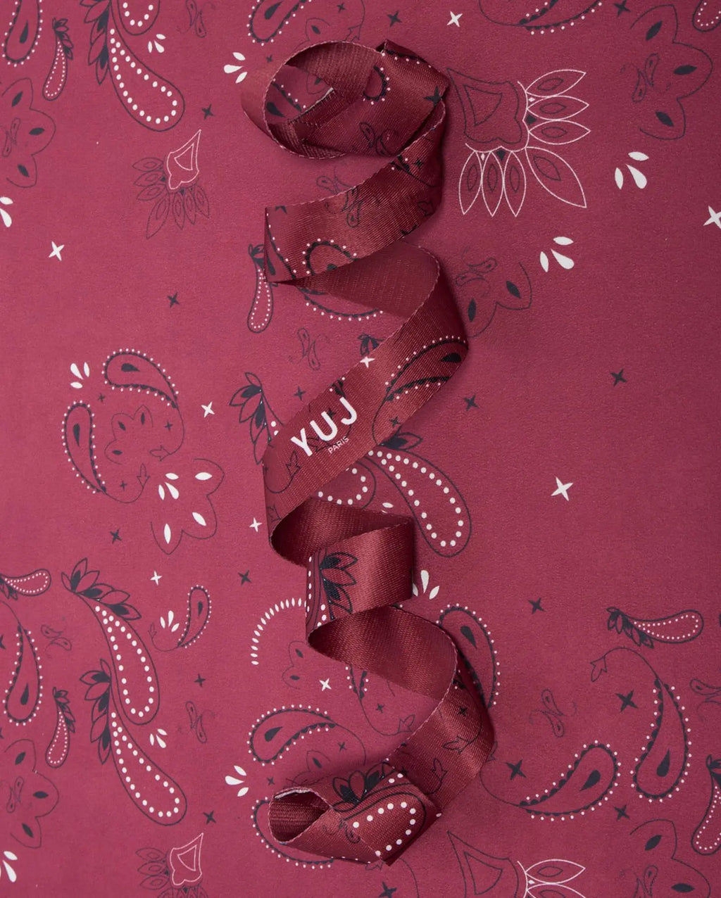 Tapis de yoga BANDANA RED - 1.55mm YUJ - Maison de pleine conscience