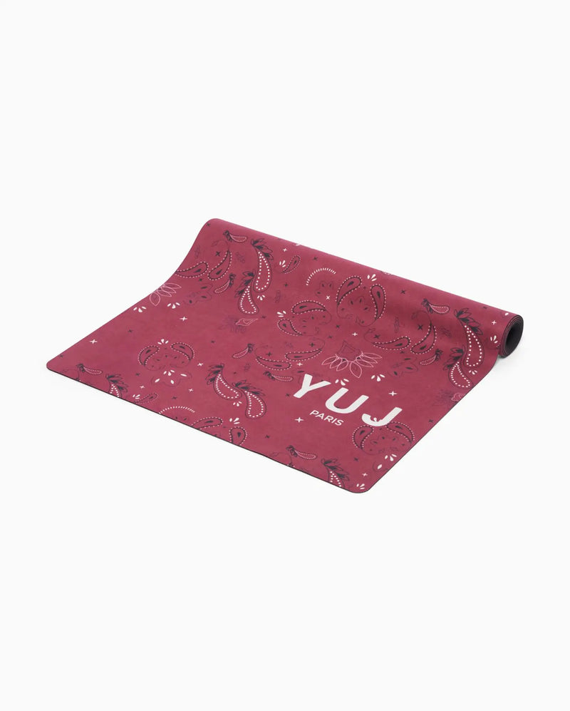 Tapis de yoga BANDANA RED - 1.55mm YUJ - Maison de pleine conscience