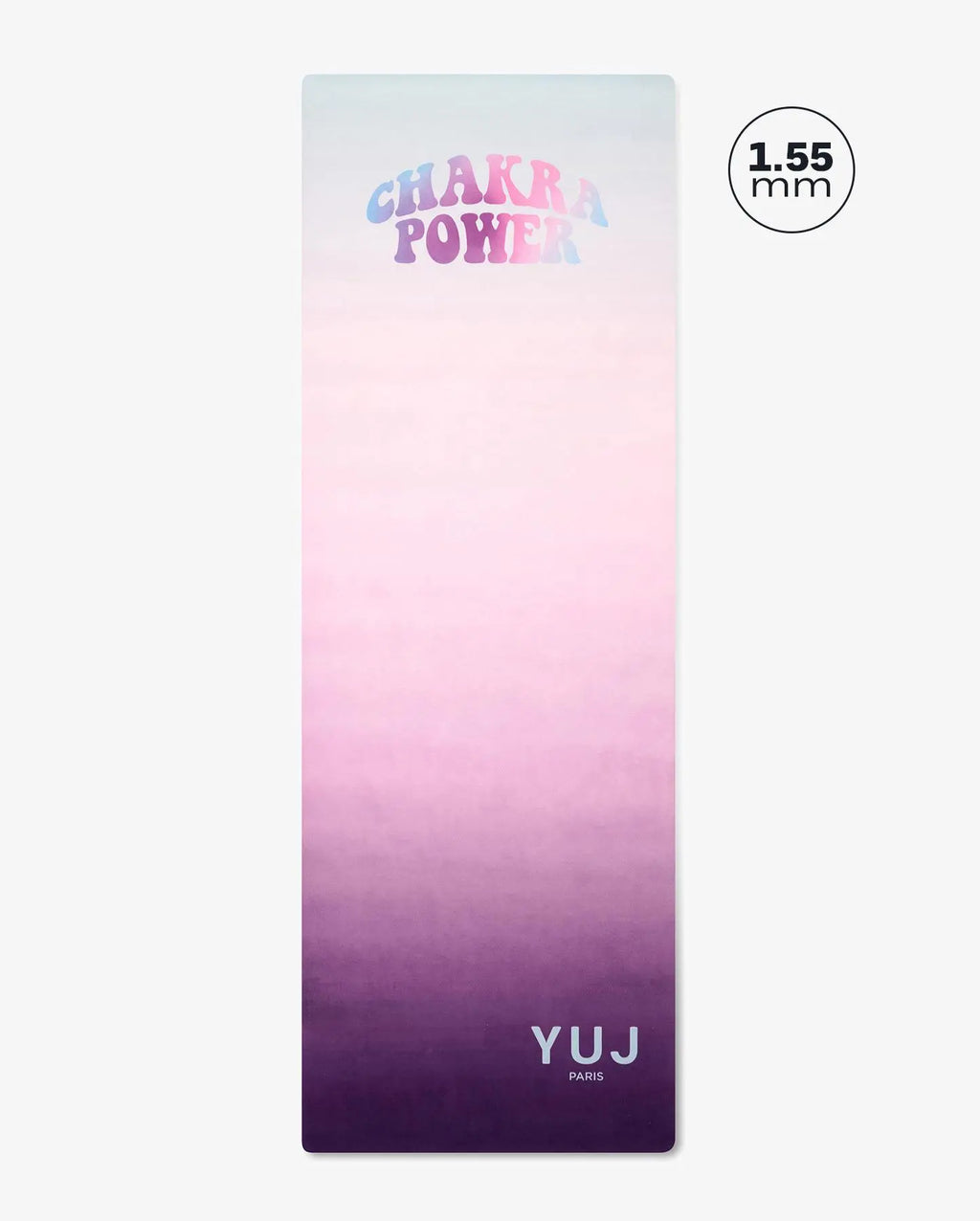 Tapis de yoga CHAKRA POWER 1.55mm YUJ Paris