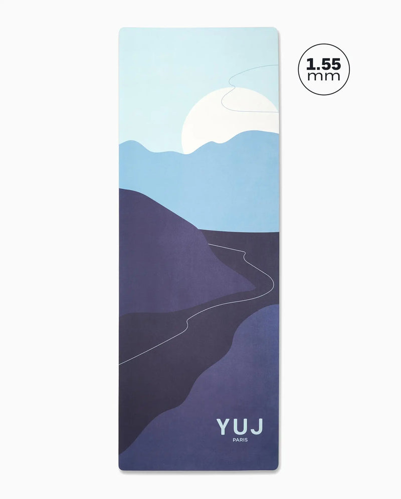 Tapis de yoga LANDSCAPE Blue - 1.55mm YUJ Paris