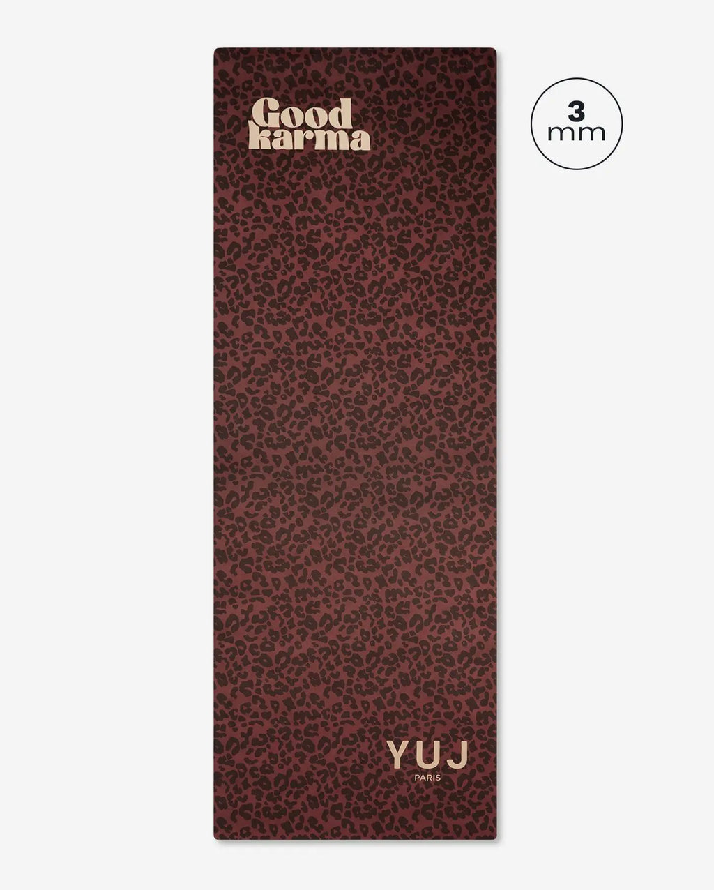 Tapis de yoga LEOBROWN Good Karma - 3mm YUJ Paris