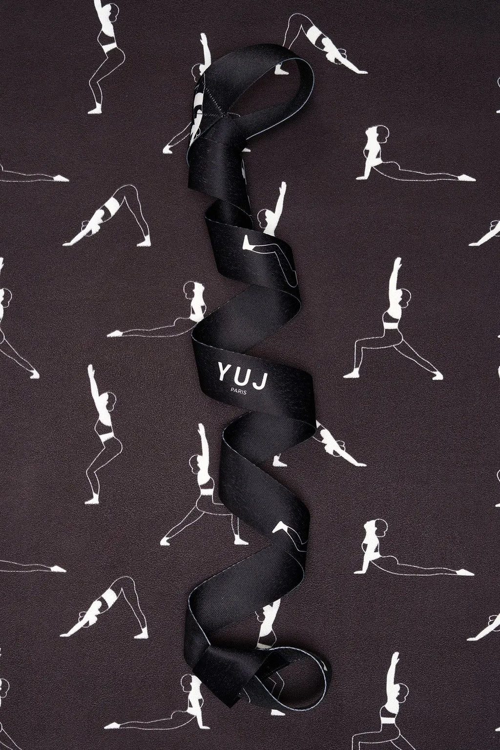 Tapis de yoga Yogini Black - 1.55mm YUJ Paris