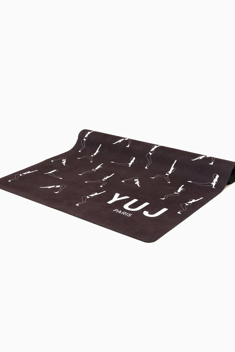 Tapis de yoga Yogini Black - 1.55mm YUJ Paris